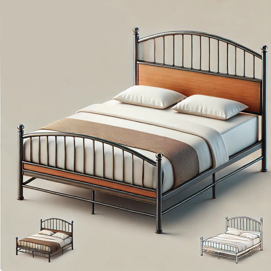 Bed Frames by MFI with metal frames