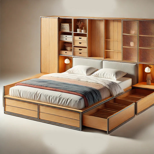 Bed Frames by MFI with metal frames