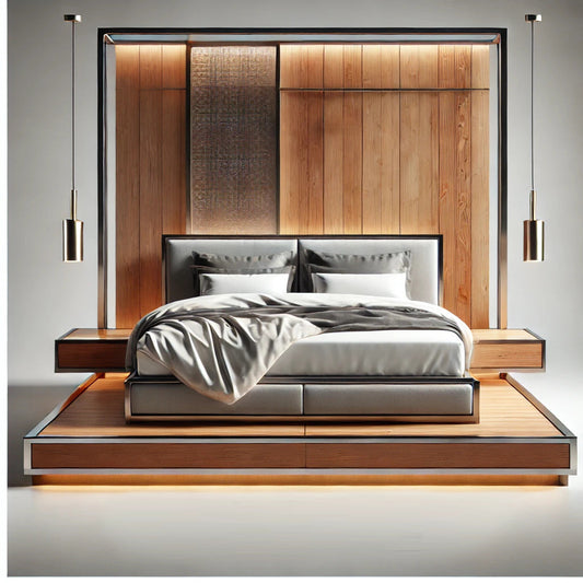 Bed Frames by MFI with metal frames